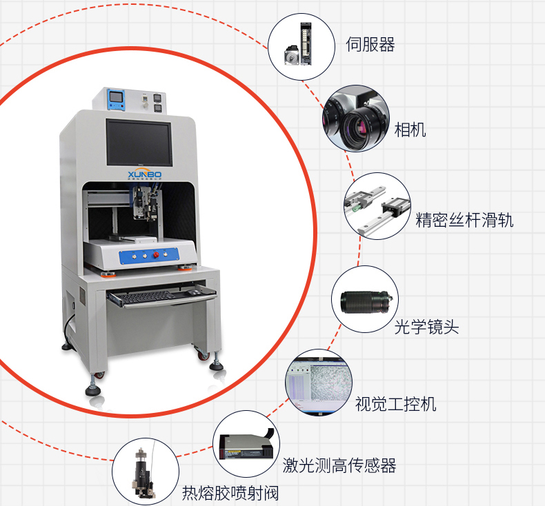 300ML熱熔膠壓點(diǎn)閥視覺(jué)點(diǎn)膠機(jī)